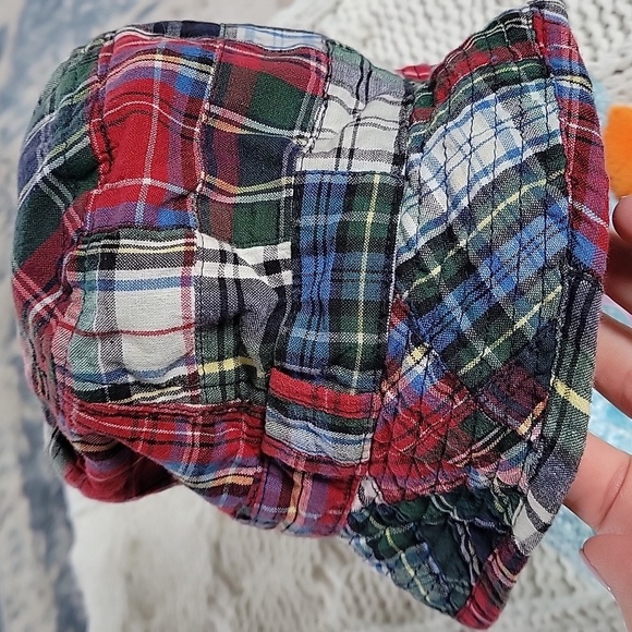 Gap Plaid Bucket Hat 12-24 Months Vintage Boy Or Girl - Picture 1 of 5
